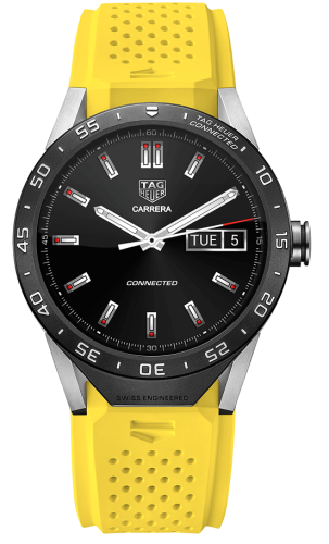 TAG Heuer Carrera Connected Yellow Strap